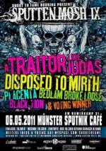 Photo zu 06.05.2011: A Traitor Like Judas, Placenta, Disposed To Mirth - Münster - Cafe Sputnik