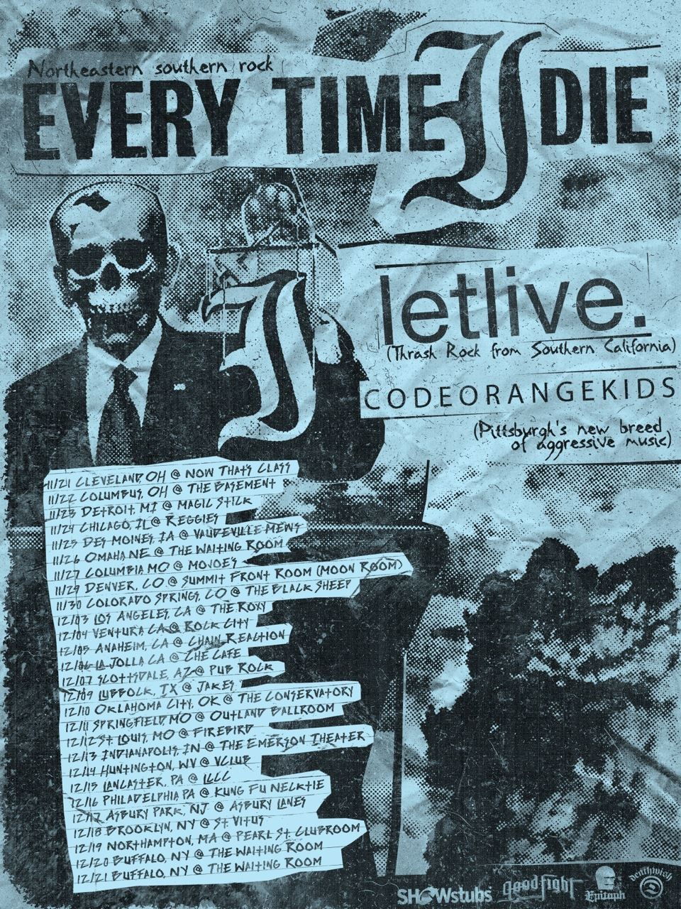 Photo zu 05.12.2013: Every Time I Die, Letlive., Code Orange Kids - Chain Reaction - Anaheim, CA