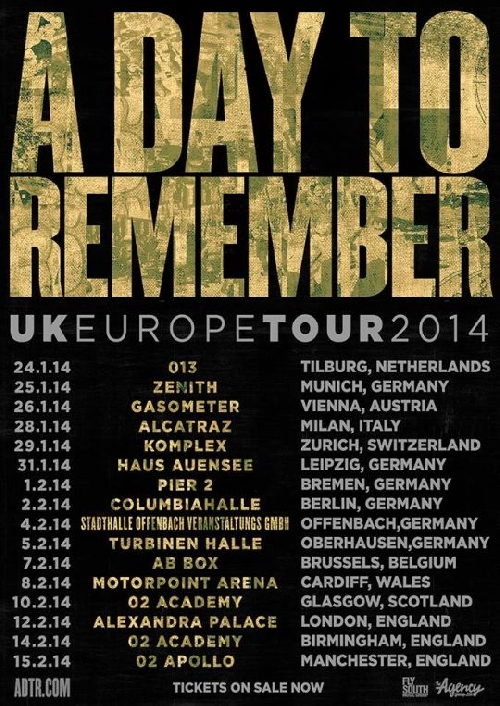 Photo zu 04.02.2014: A Day To Remember, Every Time I Die, The Story So Far - Offenbach - Stadthalle
