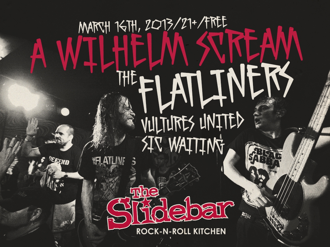 Photo zu 16.03.2013: A Wilhelm Scream, The Flatliners, Vultures United, Sic Waiting, Lowbrow - Slidebar - Fullerton, CA