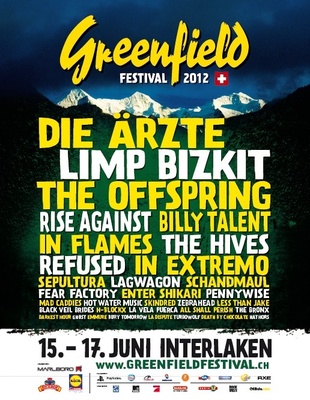 Photo zu 15.06.-17.06.2012: Greenfield Festival - Interlaken (CH)