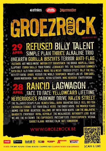Photo zu 28. & 29.04.2012: Groezrock Festival - Meerhout - Belgien