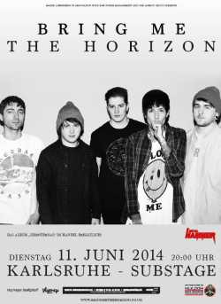 Photo zu 11.06.2014: Bring Me The Horizon, Vitja - Karlsruhe - Substage