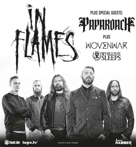 Photo zu 29.10.2014: In Flames, Papa Roach, While She Sleeps, Wovenwar - Berlin, Columbiahalle