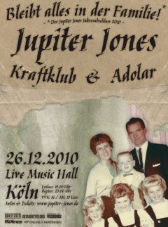Photo zu 26.12.2010: Adolar, Jupiter Jones - Köln - Live Music Hall
