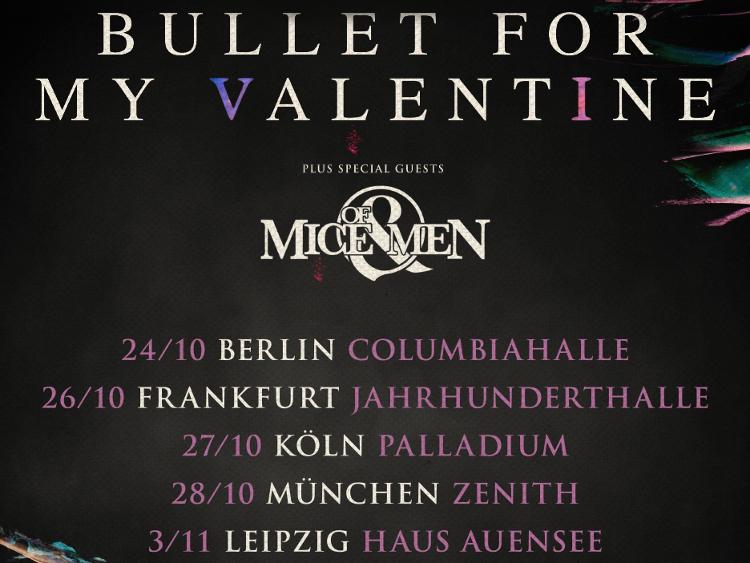 Photo zu 24.10.2018: BULLET FOR MY VALENTINE, OF MICE & MEN, NOTHING MORE, SHVPES - Berlin - Columbiahalle