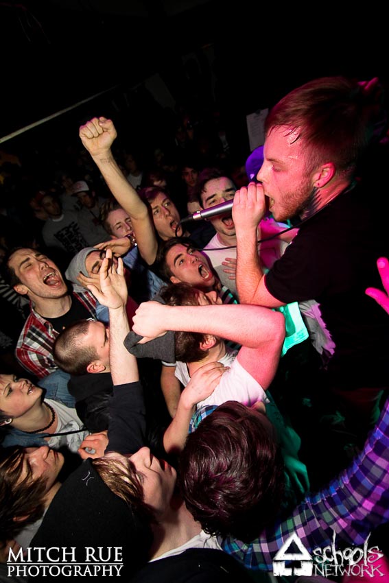 Photo zu 25.02.2012: His Statue Falls, Vanna, Hundredth, The Greenery, Choking On Illusions - Trier - Exhaus